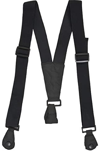 Trespass Men's Salopette Braces-Black, ONE Size