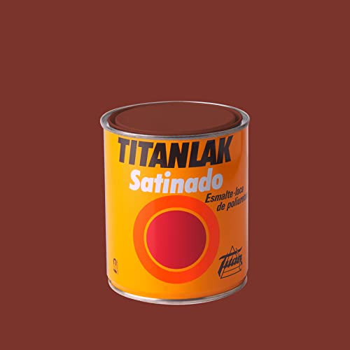 Titanlak Esmalte Laca sintética Satinado Rojo Ingles 750 ml