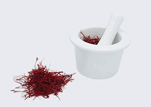 Lewissimo Wallendorfer Mörser mit Stößel/Pistill ideal für Safran