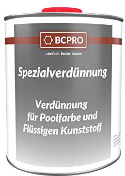 BCPRO Diluente speciale, diluente per vernice per piscina (5 l)