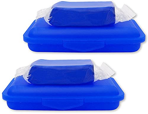 ABACUS® Lackknete mittelstark 2X 200 g (7751.2) - Lackreinigungsknete Reinigungsknete Lack Auto Reinigungsknete