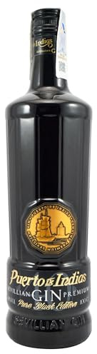 Puerto De Indias Seca Pure Black Edition Gin 1,0L (40% Vol.)