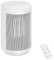 MYCARBON Stufa Elettrica da Bagno Basso Consumo con Telecomando 900W|1500W, Termostato Ambiente 18℃, 23℃ e 28℃, Stufetta Elettrica Oscilla 60°, Motore DC, Termoventilatore Ceramico Silenzioso