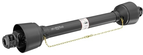 WilTec Arbre Transmission T4 cardan - Longueur 850-935 mm / 2X 1 3/8 6 Dents / 460 Nm / 540 TR/Min / 40 KW (55 CV) - Prise de Force agricole