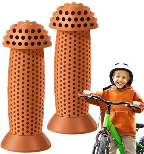 Kinder-Fahrradgriffe, 2 x rutschfeste Gummi-Fahrradlenker-Wraps | Scooter-Griff für Kinderfahrräder, Roller, Laufräder