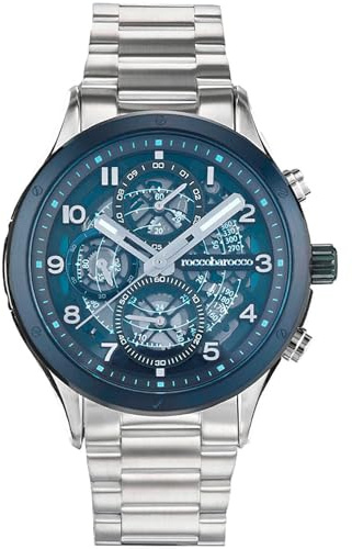 Roccobarocco Kairos herrklocka kronograf - Rb.5327m-04 m trendig kod RB.5327M-04M