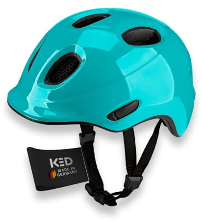 KED Meggy Spark | Kids Bike Helmet with Optional LED Light & 360° KED NEO Fit System | Boys & Girls Kids Helmet for Cycling & Skating | Lightweight with In-Molds Technology | Designed in Germany