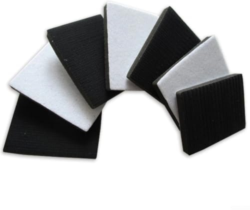 Almohadilla de interfaz de 75 x 100 mm para lijadoras, construcción de espuma suave para acabado fino y reducción de vibraciones