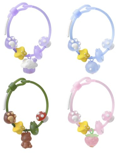 Hlimind Pulsera Antimosquitos 4 Unidades – Repelente de Mosquitos para Exteriores – Pulsera Ajustable con Protección Efectiva – Ideal para Actividades al Aire Libre y Verano