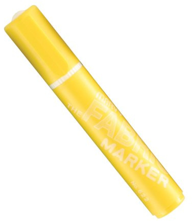 Uchida 622-C-5 Marvy Broad Point Fabric Marker, Yellow
