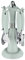 Morphy Richards Dune 976041 4 Piece Gadget Set with Carousel Stand, Sage Green, Stainless Steel
