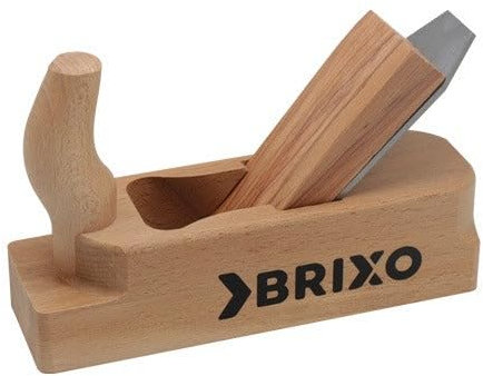 Briconess.com Pialla pialletto in legno con impugnatura a corno e lama in acciaio Brixo