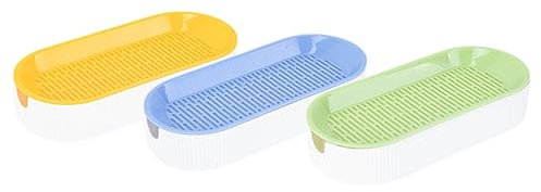 VANZACK 3pcs Hydroponic Cat Grass Planter for Pet Catnip Cat Grass Box Creative Planter