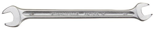 Stahlwille 10 8 X 9 10 Clé à fourche double, 8 x 9 mm, Argent