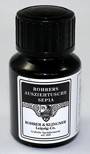 Rohrer & Klingner Ausziehtusche - sepia