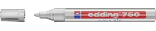Edding Marker Lack 750 Rund 2-4mm Paint Marker silber