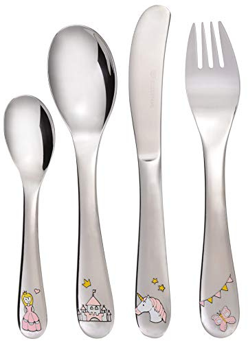 GRÄWE Kinderbesteck 4-teilig PRINZESSIN