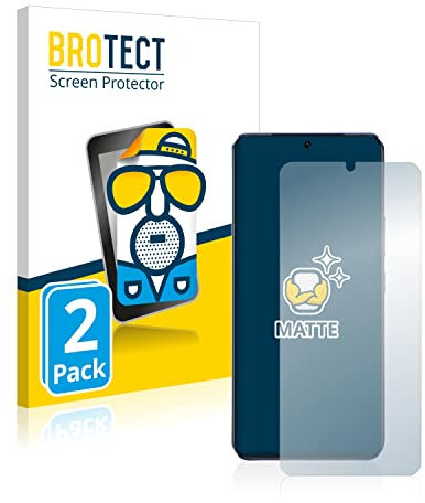 brotect Screen Protector Anti-Glare compatible with Vivo V21 5G (2 Pack) Screen Protector Matte, Anti-Fingerprint Protection Film