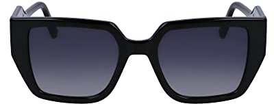 KARL LAGERFELD Women's Sunglasses KL6098S - Black with Gradient Grey Lens