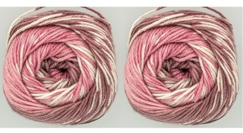 King Cole Fjord DK - Fair Isle Effect Knitting Yarn (4557 Loen) (Pack of 2)