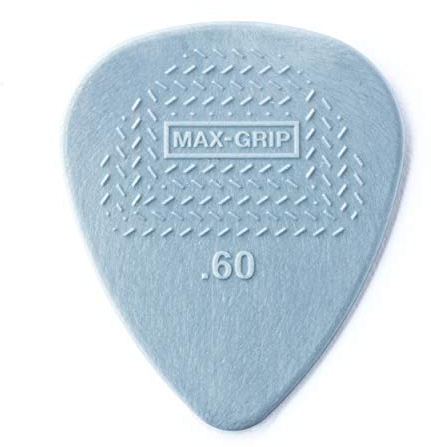 JIM DUNLOP Plektrum Max Grip 0,60mm 12 Stück