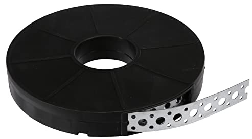 10 meter 12 mm slitstarkt fixeringsband i galvaniserat stål