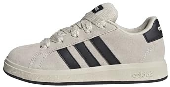 adidas Unisex Kinder Grand Court 00s Shoes Kids, Wonder White/Core Black/Cloud White, 32 EU