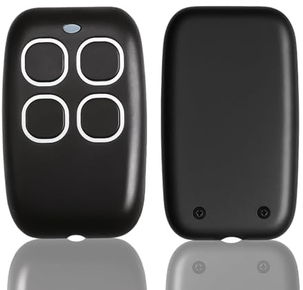 Mando de Garajes Puerta 4 en 1 Universal Multifrecuencia 280-868 MHz Distancia Telecomando Rolling Code Clonador Autoaprendizaje Compatible con Came TOP432EV/ NA/EE con Lista de Compatibilidad