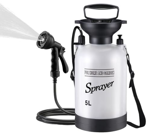 Generico Doccia da Campeggio - Pompa Doccia Viaggio Compatta - Manuale per Lavaggio Irrigazione Giardino Escursionismo Uso Domestico