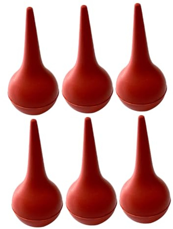 HIAKDOFT 6 piezas Uds Perilla Succión Multifuncional para Limpieza de Oídos y Nariz Niña Bola de Aire para Eliminar Cera y Polvo Diseño Ergonómico Cómodo para Adultos