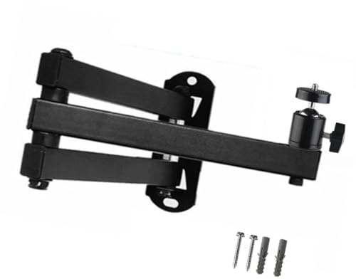 Support mural pliable en métal pour petit projecteur