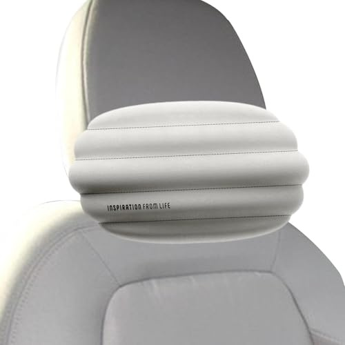 Cuscino poggiatesta per auto, supporto cervicale in schiuma a memoria di forma, cuscino poggiatesta del conducente per viaggi quotidiani, viaggi su strada, SUV, camper, monovolume, pick-up, cami