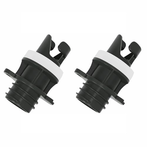 BE-TOOL 2 st sup uppblåsare pump slangadapter, båt fotpump slangadapter, universella luftventiler anslutningar för luftsäng, kajaker, uppblåsbar stående paddelbräda, uppblåsbara båtar (5,3 cm x 2,3 cm