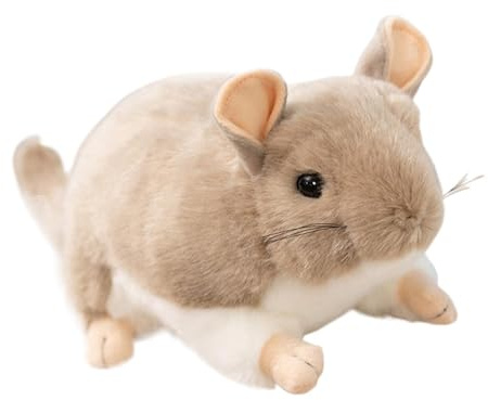 Chinchilla Leksaker Lugnande Mjuk Liten Plysch Komfortleksak | Bur Tillbehör för Iller för Igelkottar, Sockengildare, , , Gömma, , Inomhus, Utomhus, Lek, Resa, Mys