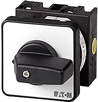 Eaton 024639 EIN-AUS-Schalter, 3-polig, 20 A, 90 Grad, Einbau, Grau, Schwarz