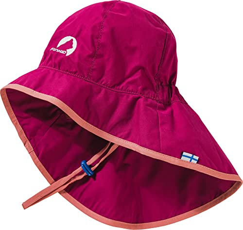 Finkid Kinder Aurinko Hut, Raspberry- Terra Cotta, XS