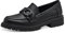 Jana Women's 8-24763-42 Loafer, Black, 3.5 UK