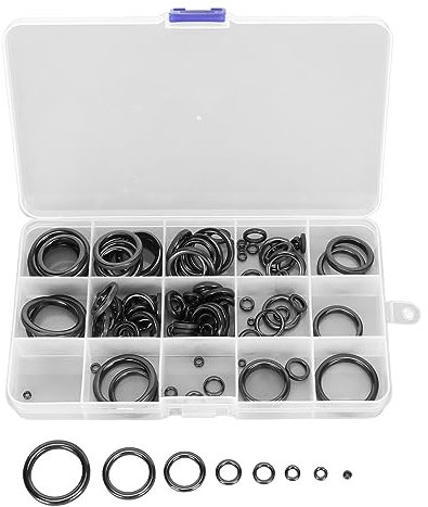 Yuecoom Angelruten-Ersatzspitzen, 160 Stück, Keramik-Doppelbeine, Stahlösen, Ersatz-Mikroaugenringe Für Das Angeln Im Freien