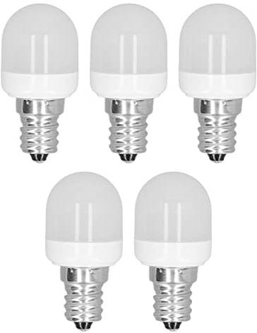 Ailgely E12 -Glühbirnen, 1,5W LED -Deckenlüfter Leuchten 75 Lm Weiche Weiße Glühbirnen für Schreibtischlampen, Wandlampen, Tischlampen, Anhänger. Energieeffizienter, Geeignet für Jeden (Warmes Licht)