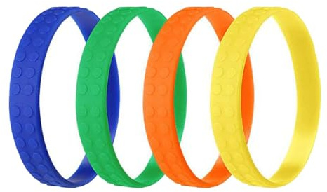 FashionCha 4 Bandas elásticas para Dedos del pie, Almohadillas para Ejercicios de y juanetes.