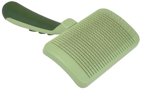 Coastal Pet Safari Dog Self-Cleaning Slicker Brush, 4.25 x 4.06, Medium