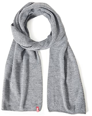 Levi's Herren Limit Schal, Grau (Regular Grey 55), one Size