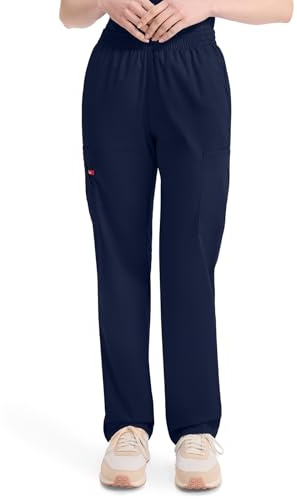 Dickies Women's Signature Elastic Waist Scrubs Pant Medical Scrubs Pants