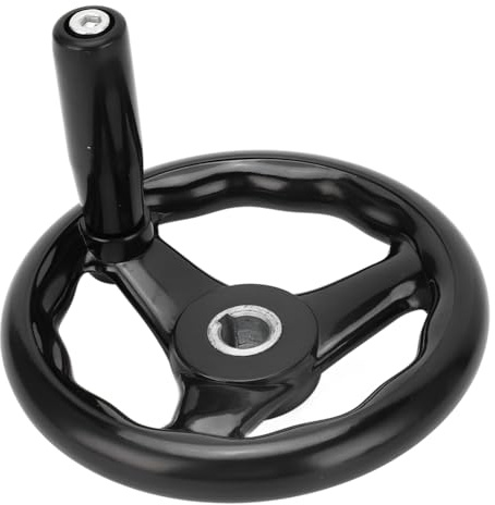 Harewtwy Volante de Torno de 16 X 160 Mm, Redondo, Universal, para Fresadoras y Rectificadoras.