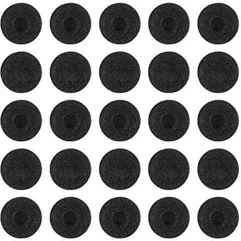 MiniY-50pcs Schaumstoff Ohrhörer Ohrpolster,In-Ear-Kopfhörerabdeckung Ersatzschwamm, geeignet für Kopfhörer, MP3 MP4 Ipod Iphone Itouch Ipad Headsets, weiche Textur