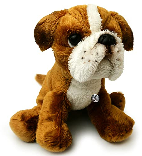 Boxer bulldogg gosedjur hund gosedjur snuffelhund tony – gosedjur *biz