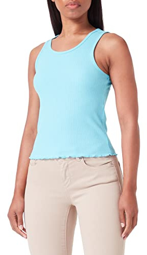 VERO MODA VMEMMA Tank NOOS-topp, Bachelor-knapp, M, Bungkar-knapp, M