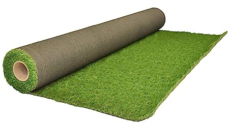 Prato 25 mm H2x10mt tot 20m2 | Erba Giardino Artificiale | Tappeto Verde Erba | Manto Prato Sintetico 25mm