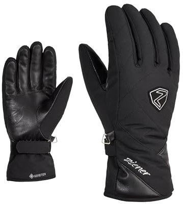 Ziener Damen Skihandschuhe Kamea Black 7