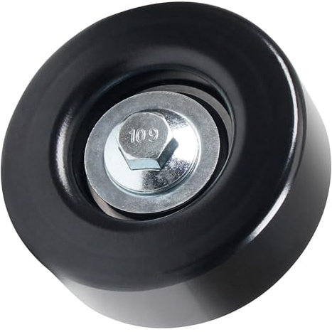 Idler Pulleys with Bolt for Chevrolet Select Buick, Hummer, etc Models. Belt Idler Pulley 36299 12555609, 12669569 Belt Pulley Compatible